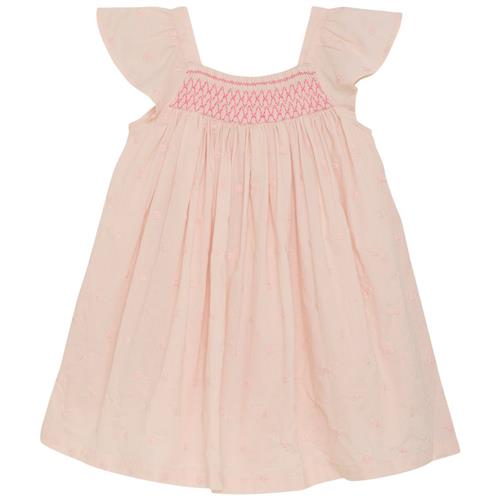 Se EnFant GOTS Kjole Veiled Rose | Lyserød | 110 cm ved Babyshop