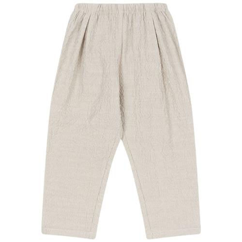 Konges Sløjd GOTS Elliot Bukser Quarry Stripe | Beige | 4 years