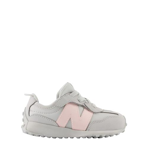 Se New Balance 327 Baby New-B Hook & Loop Sneakers Grey Matter | Grå | 23 EU ved Babyshop