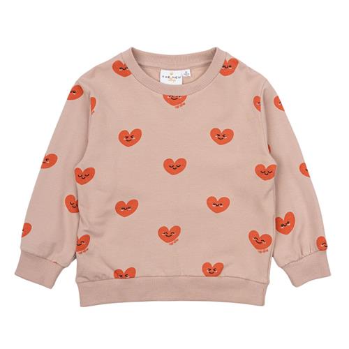 The New Siblings GOTS Nell Sweatshirt Adobe Rose 98 cm  Lyserød  98 cm  kvinde