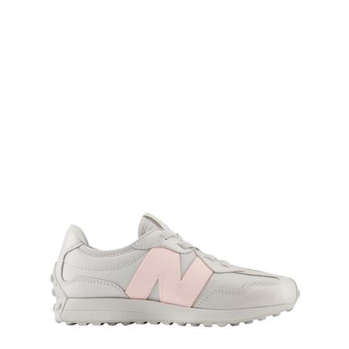 New Balance 327 Kids Bungee Lace Sneakers Grey Matter 32 EU  Grå  32 EU  Unisex