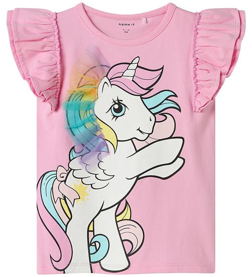 Se Name It T-shirt - NmfMika - Pink Frosting ved KidsWorld