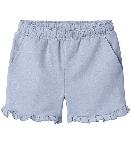 Name It Shorts - NmfFriana - Xenon Blue m. Glimmer