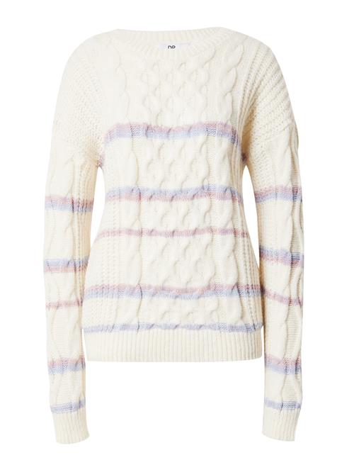 Se Dorothy Perkins Pullover  ecru / lyseblå / blomme ved About You