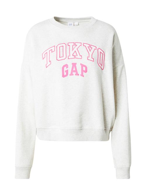 Se GAP Sweatshirt  lysegrå / pink ved About You