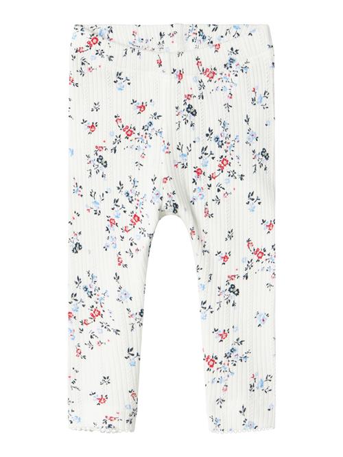 NAME IT Leggings 'NBFFILINE'  lyseblå / mørkegrøn / rød / hvid