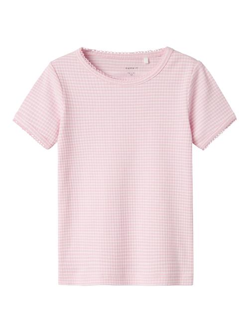 NAME IT Bluser & t-shirts 'NMFFIKATIE'  lyserød / hvid