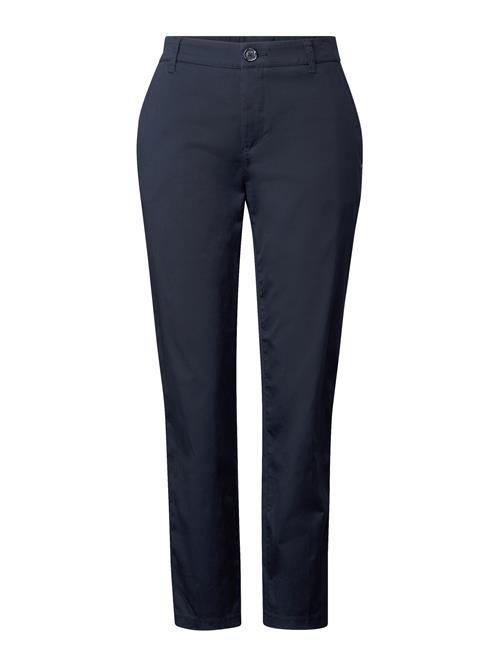 STREET ONE Bukser med fals  navy