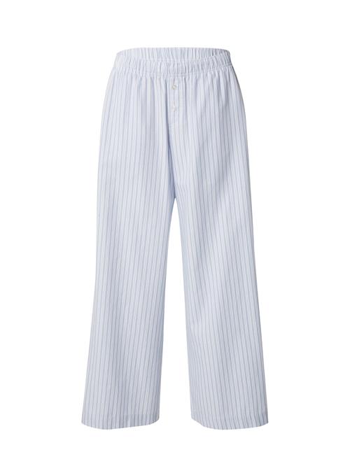 HOLLISTER Pyjamasbukser  lyseblå / hvid