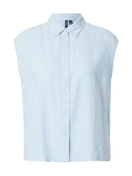 Se VERO MODA Bluse 'VMLINN'  lyseblå ved About You