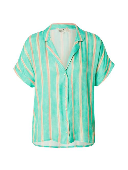 FREEMAN T. PORTER Bluse  beige / mint / lyserød