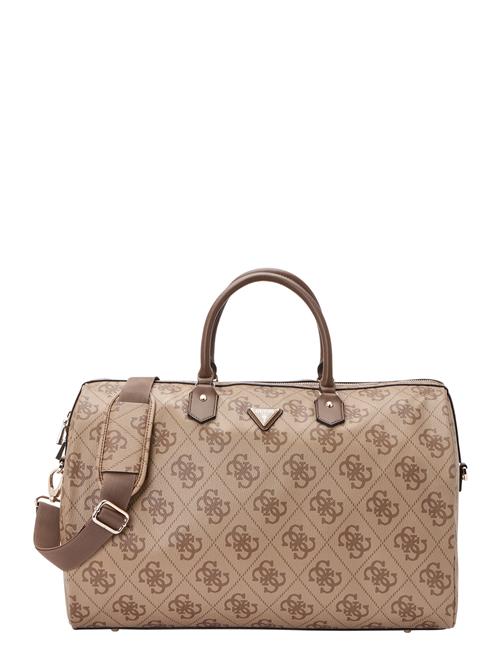 GUESS Weekendtaske 'Berta'  brun / brokade