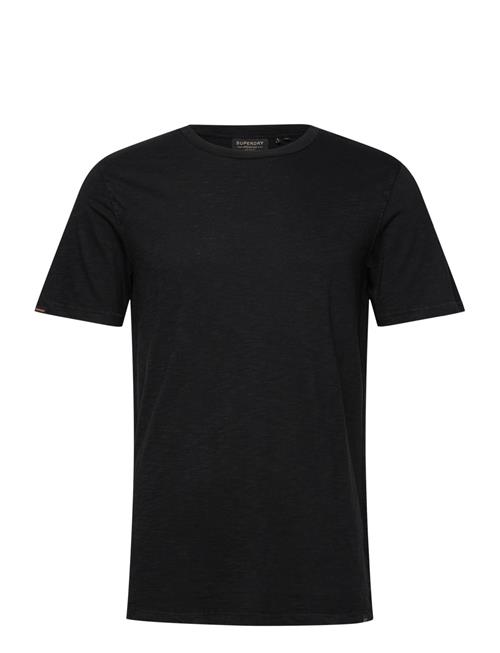 Crew Neck Slub Ss T-Shirt Superdry Black