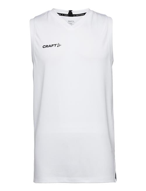 Progress Basket Singlet M Craft White