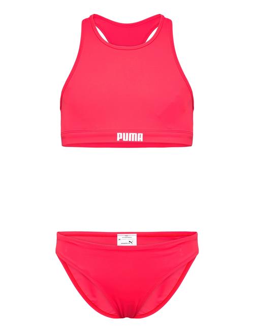 Puma Swim Girls Racerback Bikini Set 1P Puma Swim Red