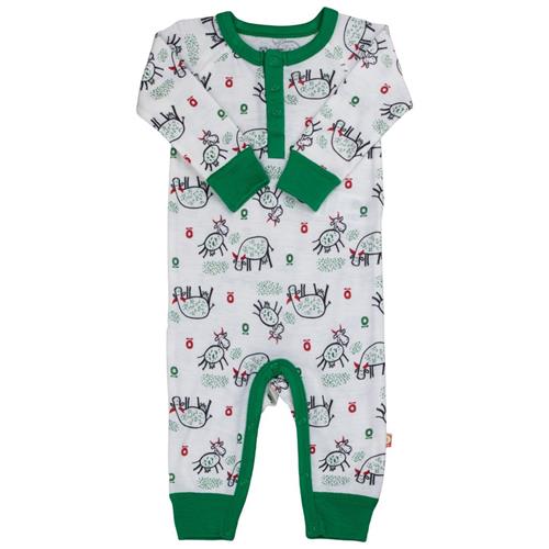 Katvig Onesie Off White | Hvid | 74 cm