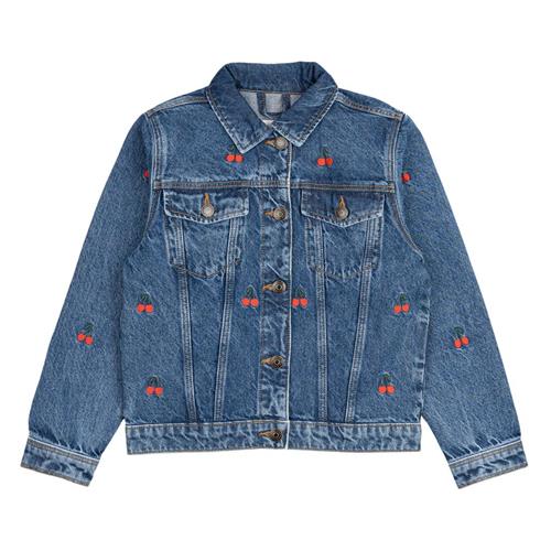 The New Natalia Denim-jakke Medium Blue Denim | Blå | 7-8 years