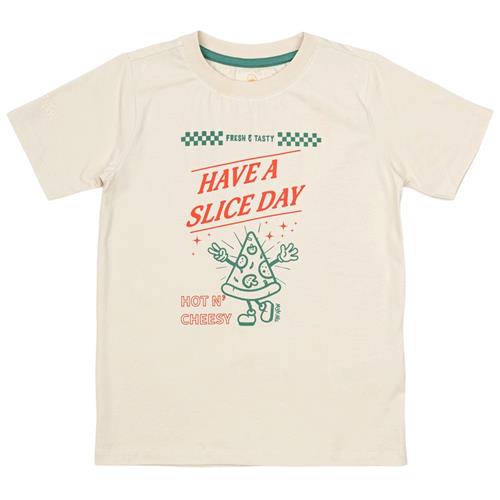 The New GOTS Nash Tee White Swan 11-12 Y  Creme  11-12 år  mand
