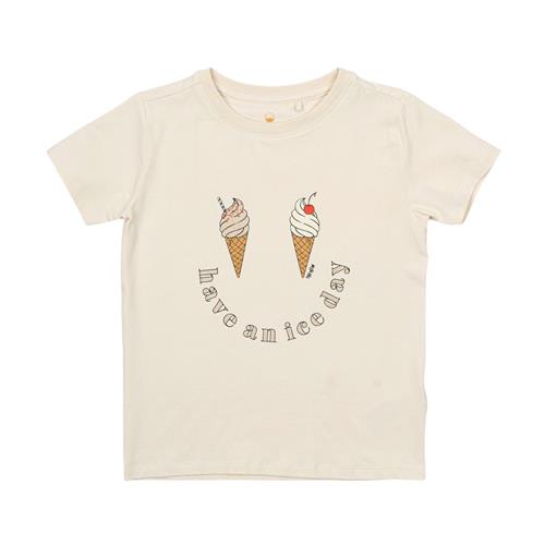 The New GOTS Nyrie Tee Bright White | Hvid | 11-12 years