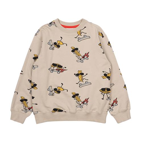 The New GOTS Narfa Sweatshirt Feather Gray | Grå | 9-10 years