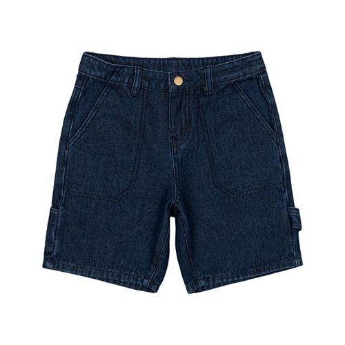 The New Navid Skøjteshorts Unwashed Denim | Marine blå | 3-4 years