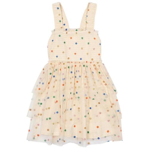 The New Naria Kjole White Swan 5-6 Y  Creme  5-6 år  kvinde