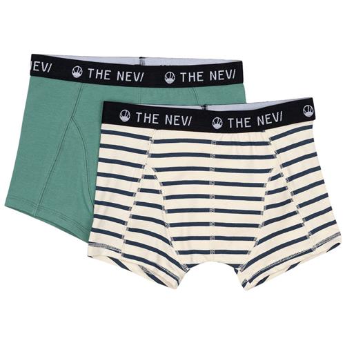 The New GOTS Boxershorts 2-pak Bottle Green 9-10 Y  Grøn  9-10 år  mand