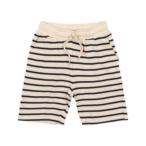 The New GOTS Nero Shorts Mood Indigo Striped 5-6 Y  Marineblå  5-6 år  mand