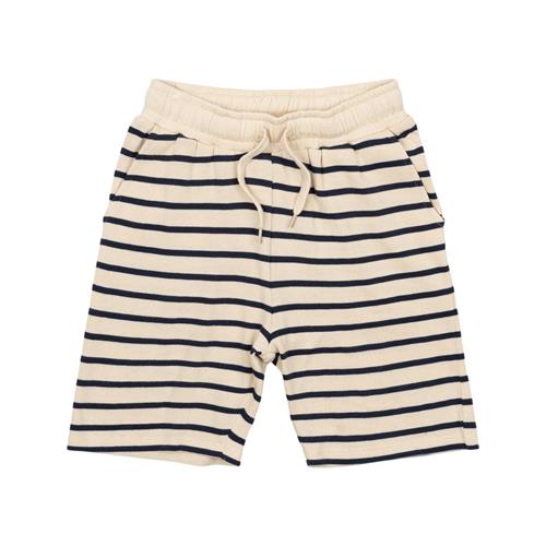 The New GOTS Nero Shorts Mood Indigo Striped | Marine blå | 5-6 years