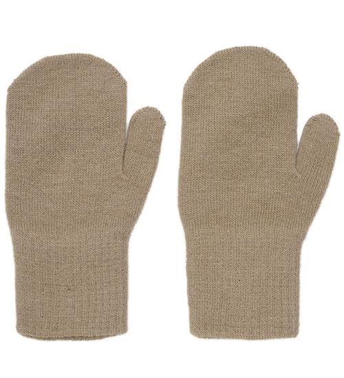 CeLaVi Luffer - Basic - Strik - Uld/Nylon - Magic Mittens - Whit