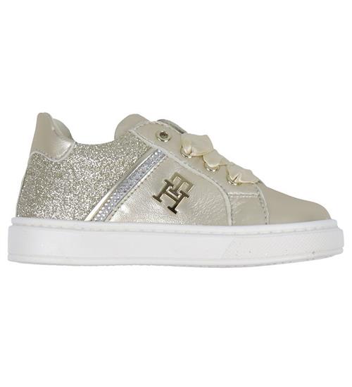 Tommy Hilfiger Sko - Lace Up Sneaker - Platinum