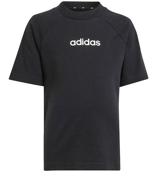 adidas Performance T-shirt - 160 - Sort m. Hvid