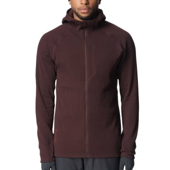 Se Houdini Sportswear Houdini Men Pace Flow Houdi Mørkrørd Medium Herre ved Timarco