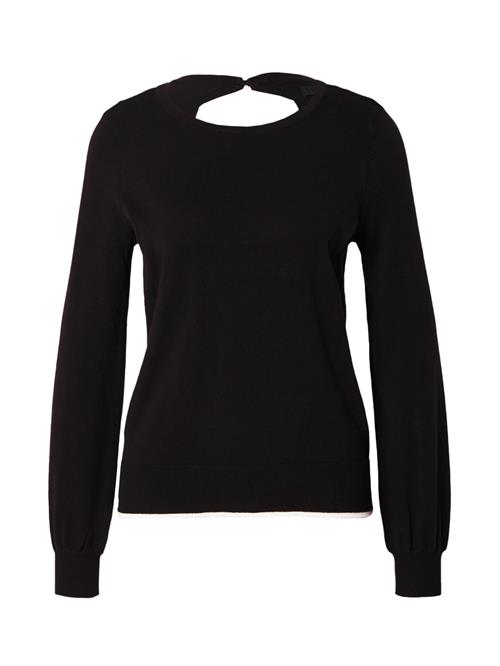 Se VERO MODA Pullover 'ALMA'  sort / offwhite ved About You