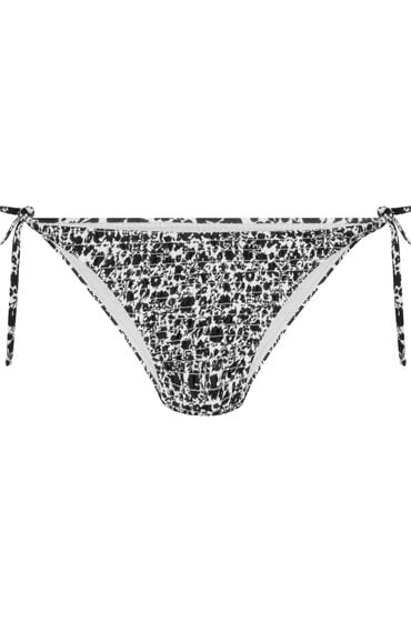 Se Hunkemöller Cheeky Tanga Bikinitrusse Lobos sort ved Hunkemøller