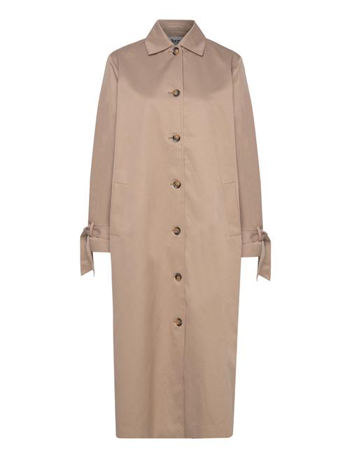 Utahbzhannah Trench Coat Bzr Beige