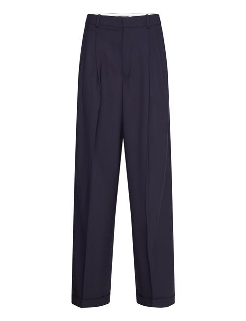 Wool-Blend Wide-Leg Pant Polo Ralph Lauren Navy