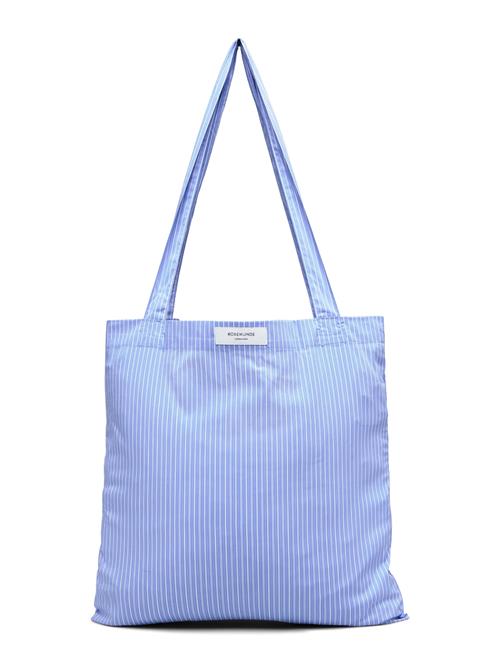 Se Rbiris Stripe Tote Bag Rosemunde Blue ved Booztlet