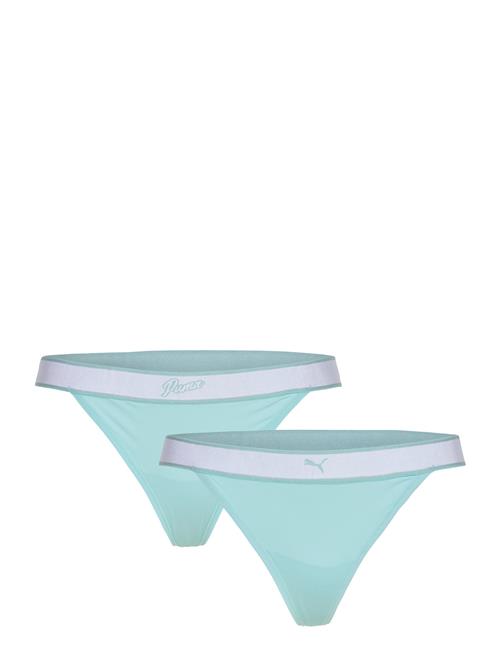 Puma Women Tanga String 2P Pack PUMA Green