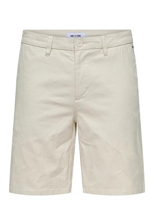 Onsmark 0011 Cotton Linen Shorts Noos ONLY & SONS Beige