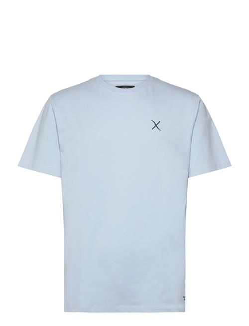 Cross Logo Organic Tee Clean Cut Copenhagen Blue