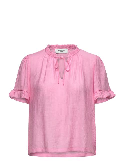 Rwroa Ss Regular Blouse Rosemunde Pink