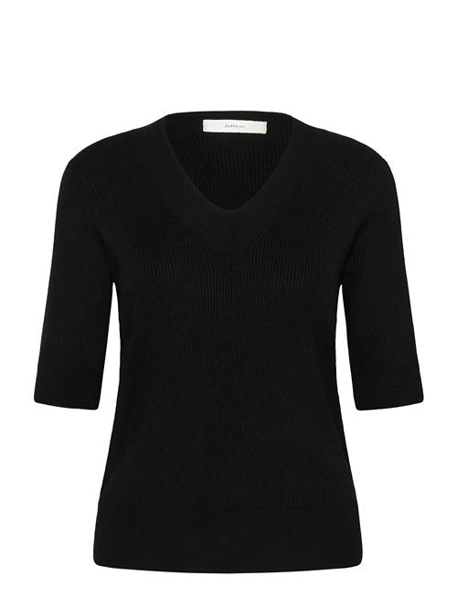 Se Leenahiw V-Neck Blouse InWear Black ved Booztlet