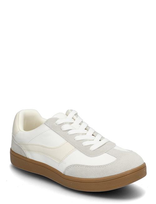 Se Biaberlin Sneaker Faux Leather & Suede Bianco White ved Booztlet