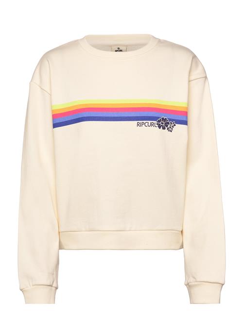 Surfarama Relaxed Crew Rip Curl Cream