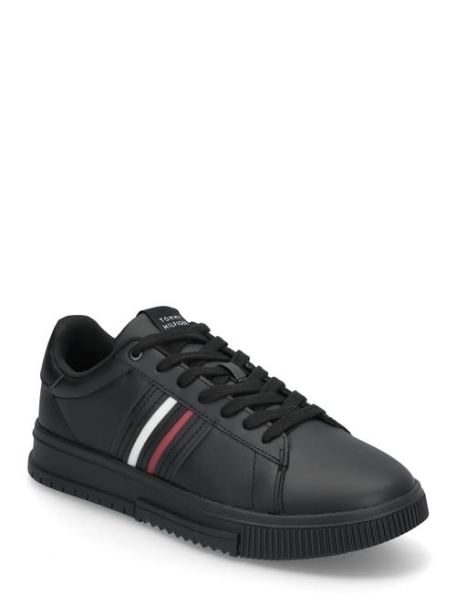 Modern Cupsole Stripes Lth Tommy Hilfiger Black