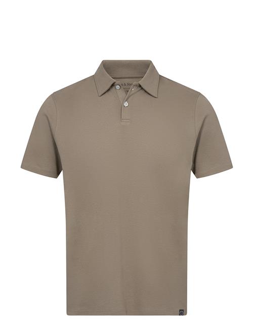 Bs Ishigaki Regular Fit Polo Shirt Bruun & Stengade Khaki