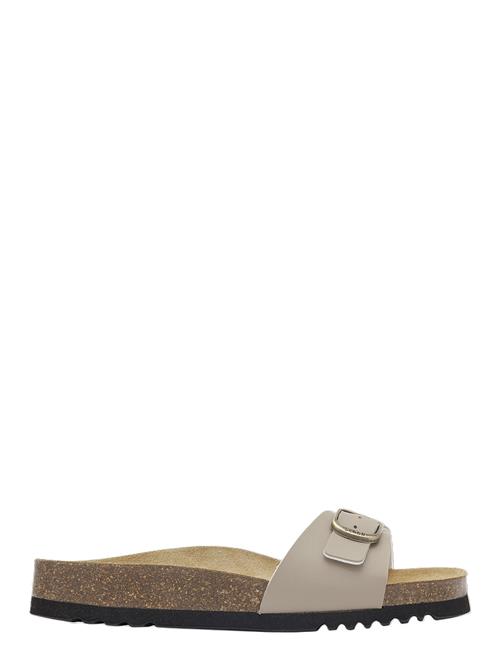 Se Sl Estelle Pu Taupe Scholl Beige ved Booztlet