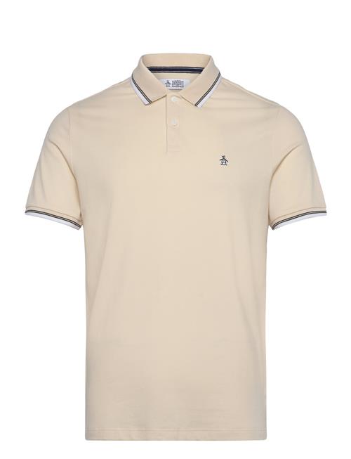 Se Tipped Polo Tncl Piq Original Penguin Cream ved Booztlet