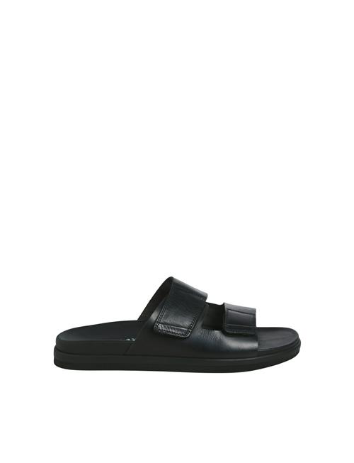 Jack & Jones Jfwstockholm Leather Velcro Sandal Jack & J S Black